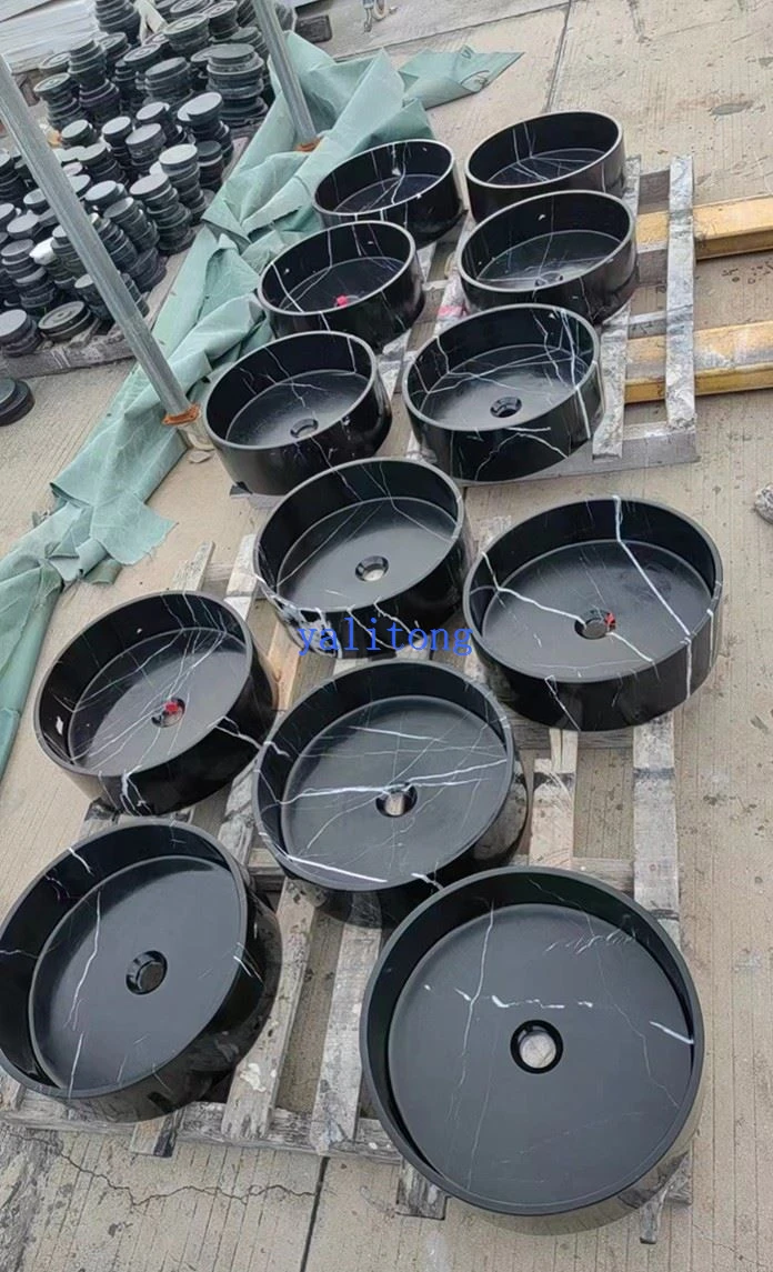 Nero Marquina Marble Sinks
