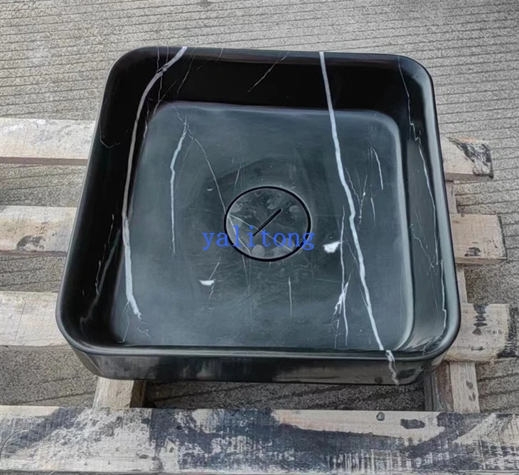 Nero Marquina Marble Sinks