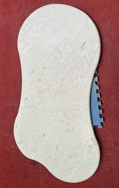 Дизайн столешниц из бежевого мрамора Moonlight