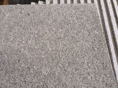 Природный камень G603 Китай Светло-серый гранит Пламенные плитки для мощения