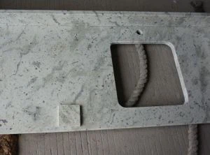 Импортированный белый гранит, Bianco Romano Counter Top, Тоны для ванной комнаты,