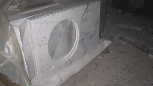 Гуанси Белый Китайский мраморный тщеславие Топ