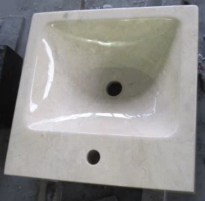 Бежевая Мраморная стена Маунт раковины Китая