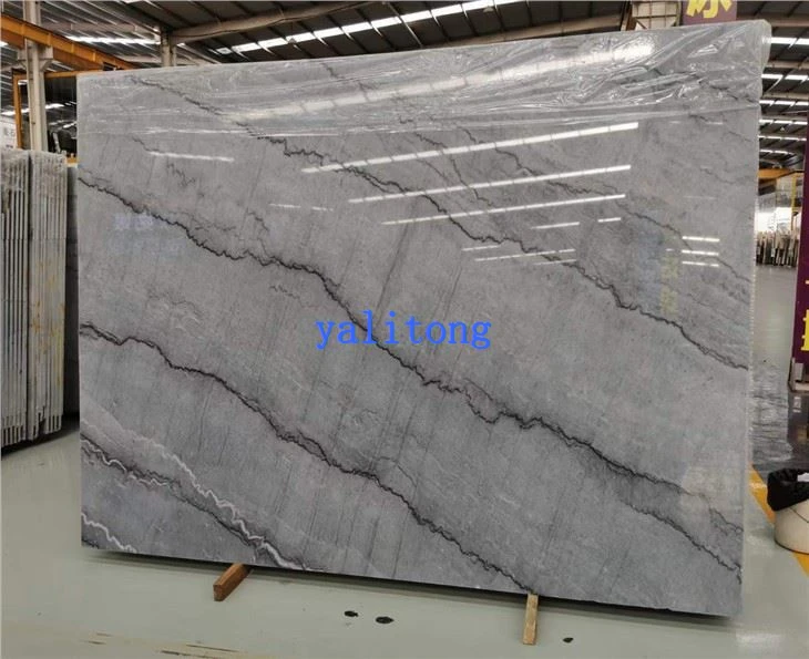 Blue Grey Marble Slab