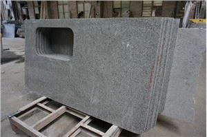 Китай Светло-серый Гранит Кухня Счетчики Китай