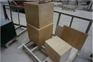 Цоколь подставки из натурального мрамора