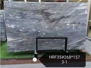 Плиты из голубого мрамора Palissandro