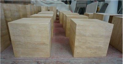 Сборка римского травертинового куба